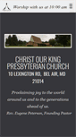 Mobile Screenshot of christourking.net