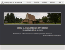 Tablet Screenshot of christourking.net